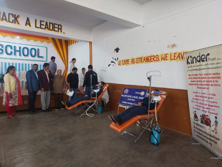 Free Dental checkup camp for 650 children