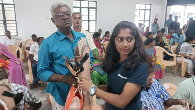 Prosthetics distribution camp,with Freedom foundation 30-11-24