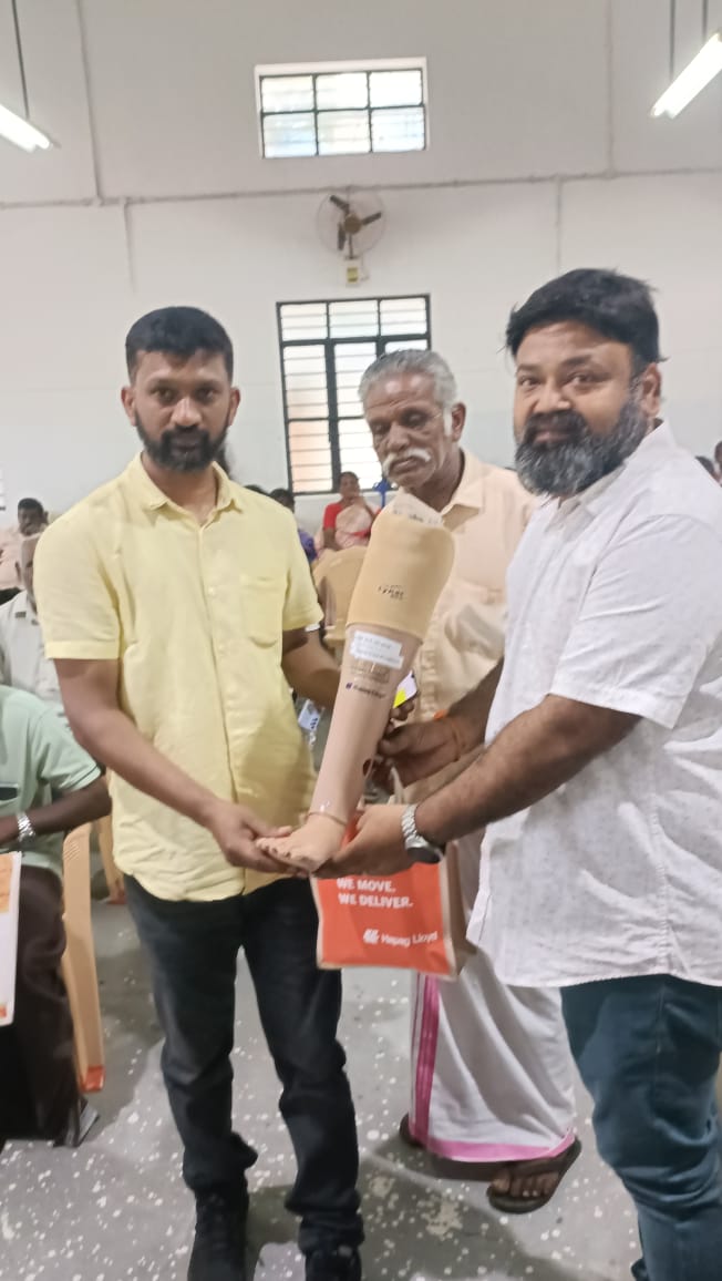 Prosthetics distribution camp,with Freedom foundation 30-11-24