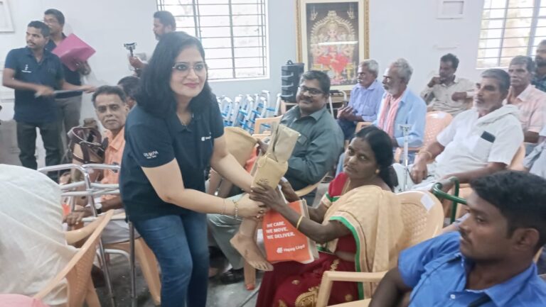 Prosthetics distribution camp,with Freedom foundation 30-11-24