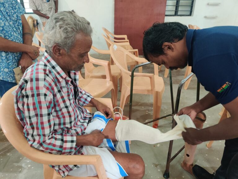Prosthetics distribution camp,with Freedom foundation 30-11-24